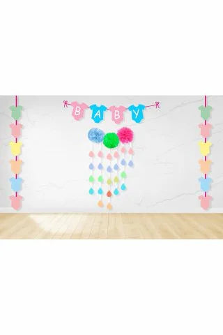 Baby Shower Pastel Decoration Kit