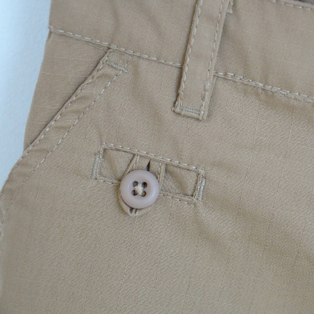 Textured Brown Shorts