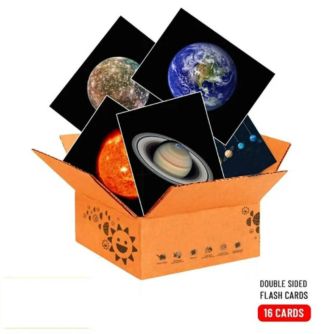 Solar System - Baby Flash Cards - 16 Cards