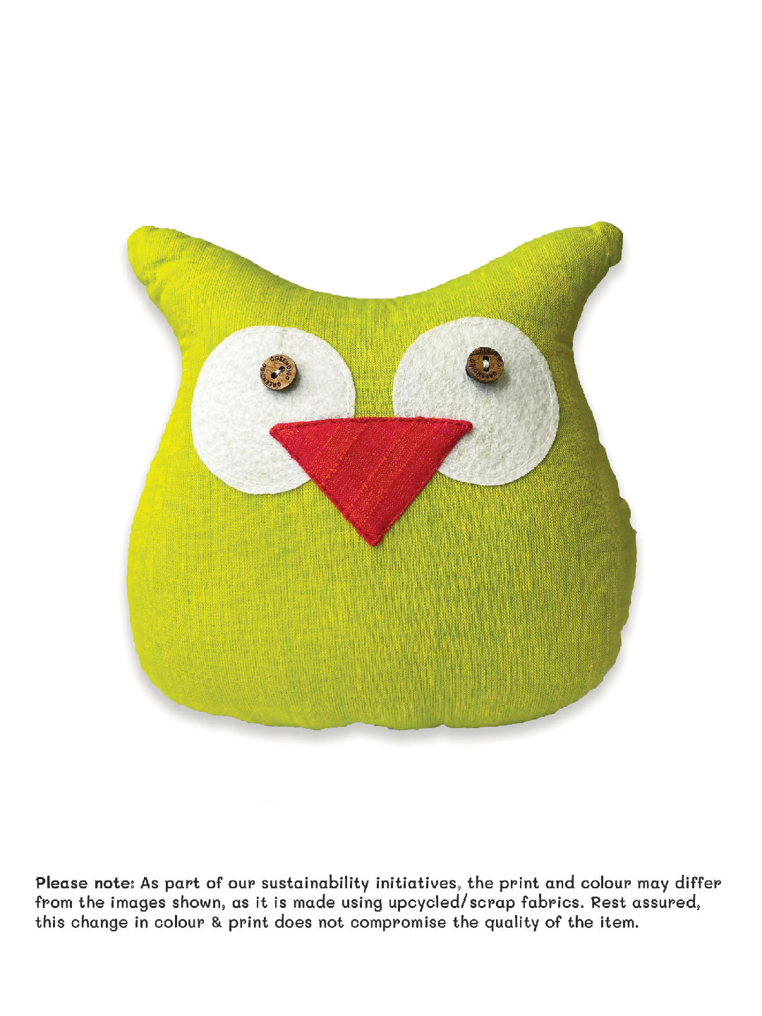 Sustainable Plush/Soft Toy for Baby Boys, Girls and Kids - Owl