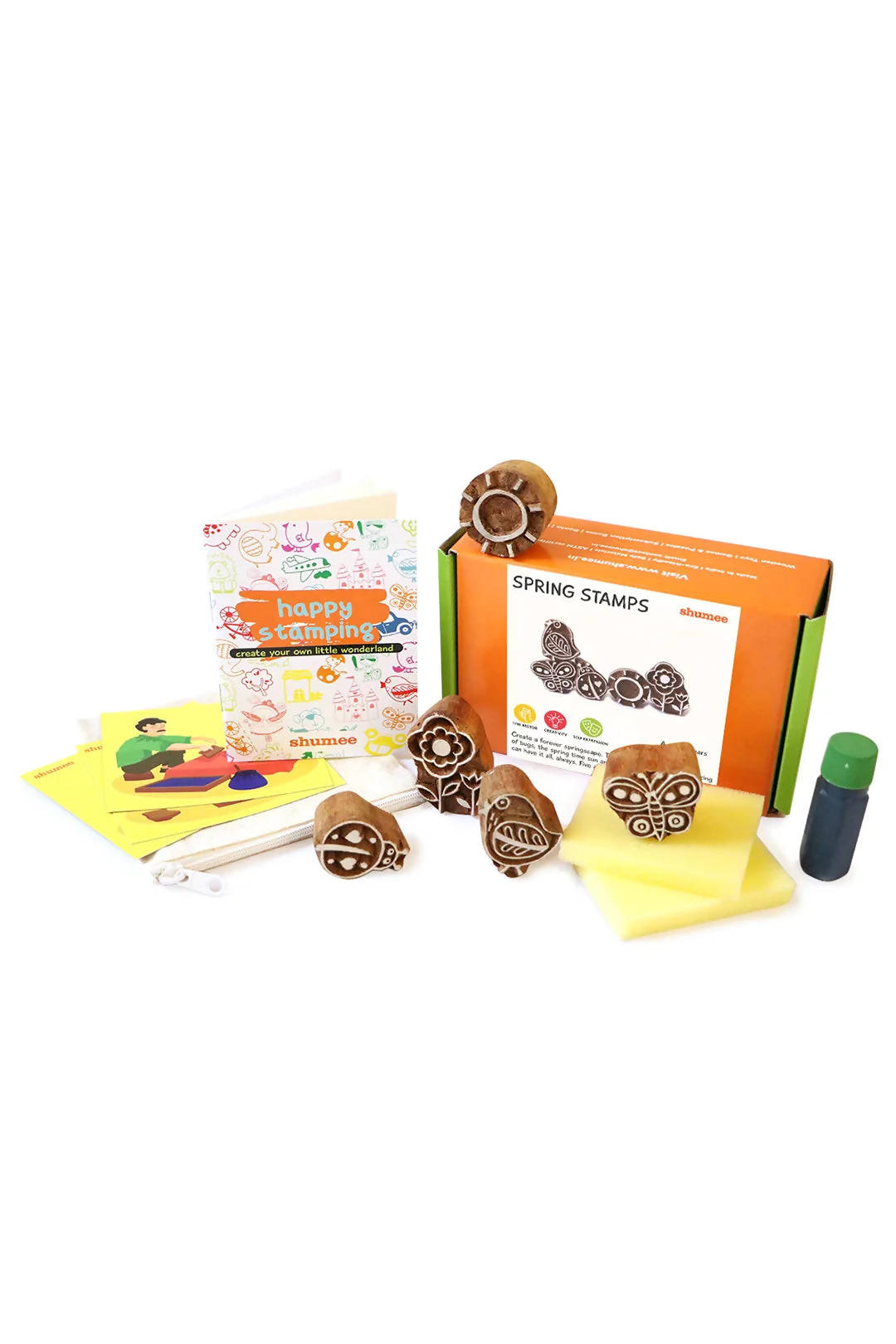 Wooden Stamps Set