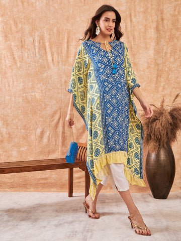 Sunny Sky Bandhini Delight Kaftan