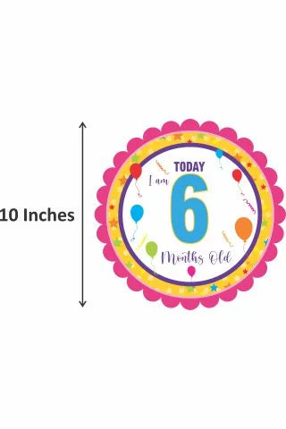 Milestone Cards for First Year Boy Baby - Pack of 12