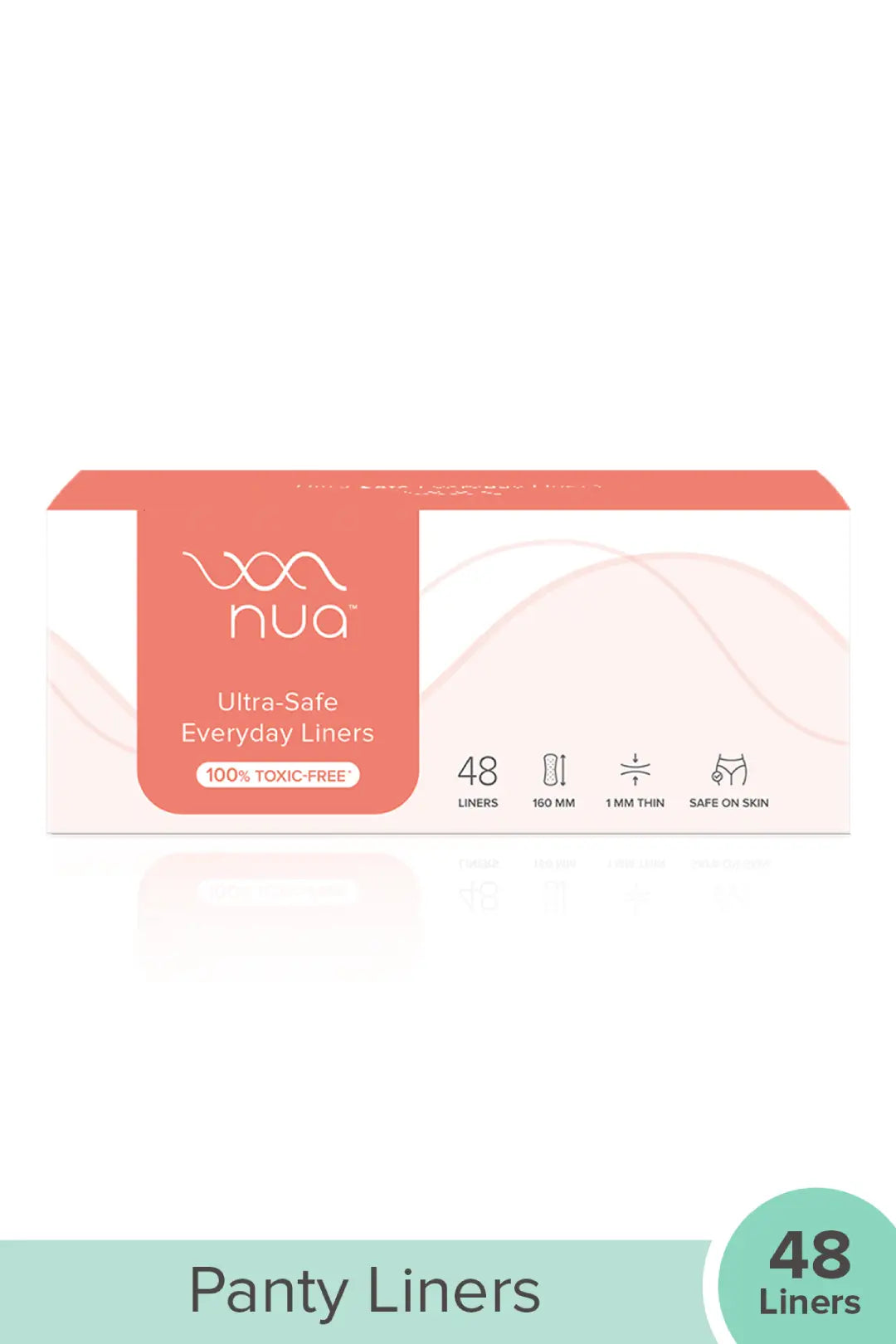 Nua Everyday Panty Liners For Women | Pack of 48