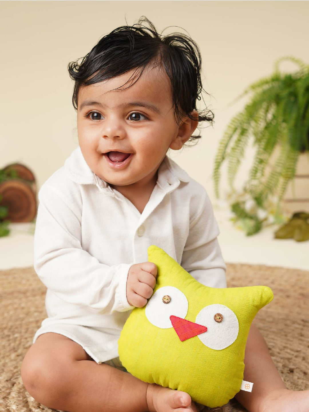 Sustainable Plush/Soft Toy for Baby Boys, Girls and Kids - Owl