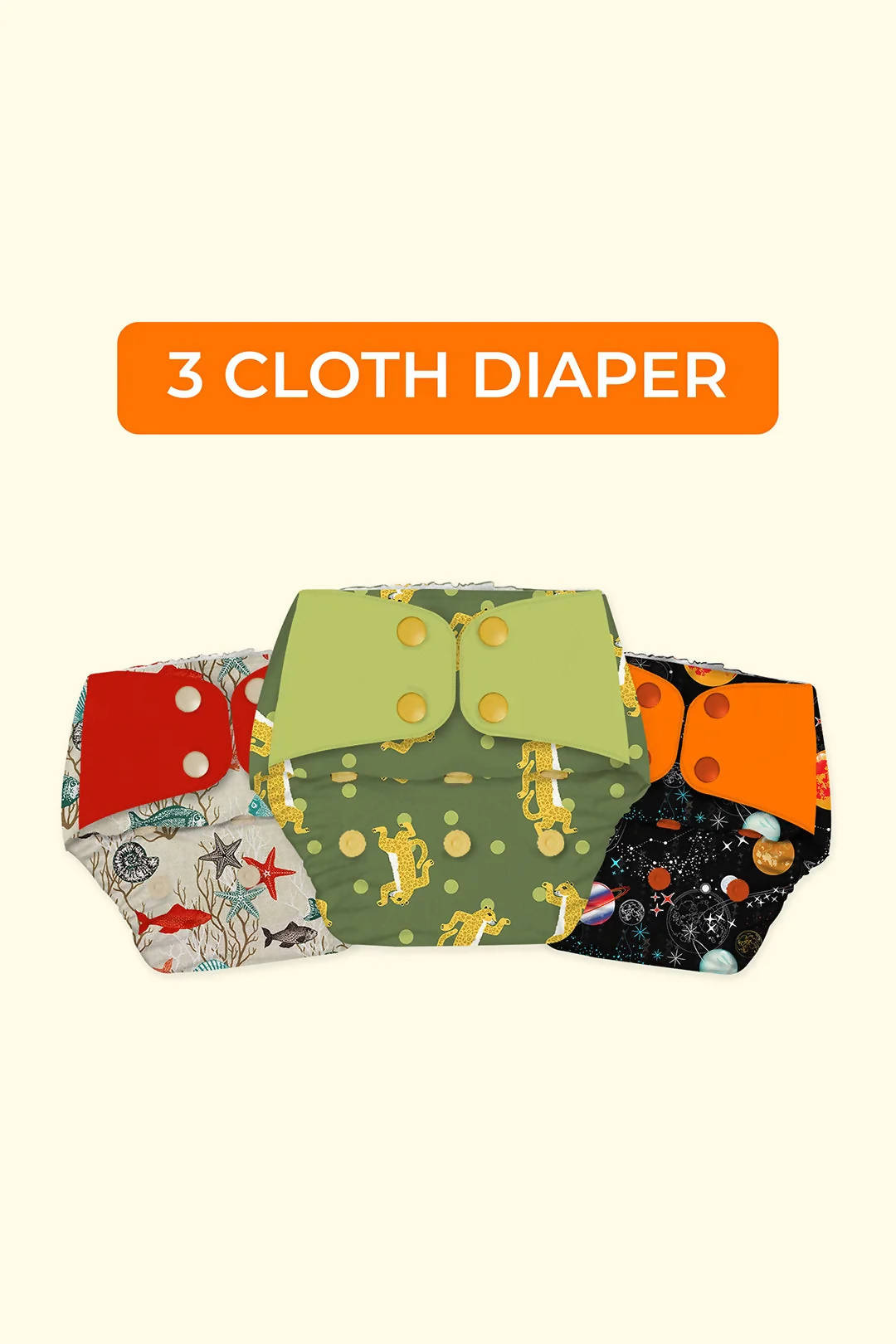 Regular Cloth Diapers with no Soaker for Babies