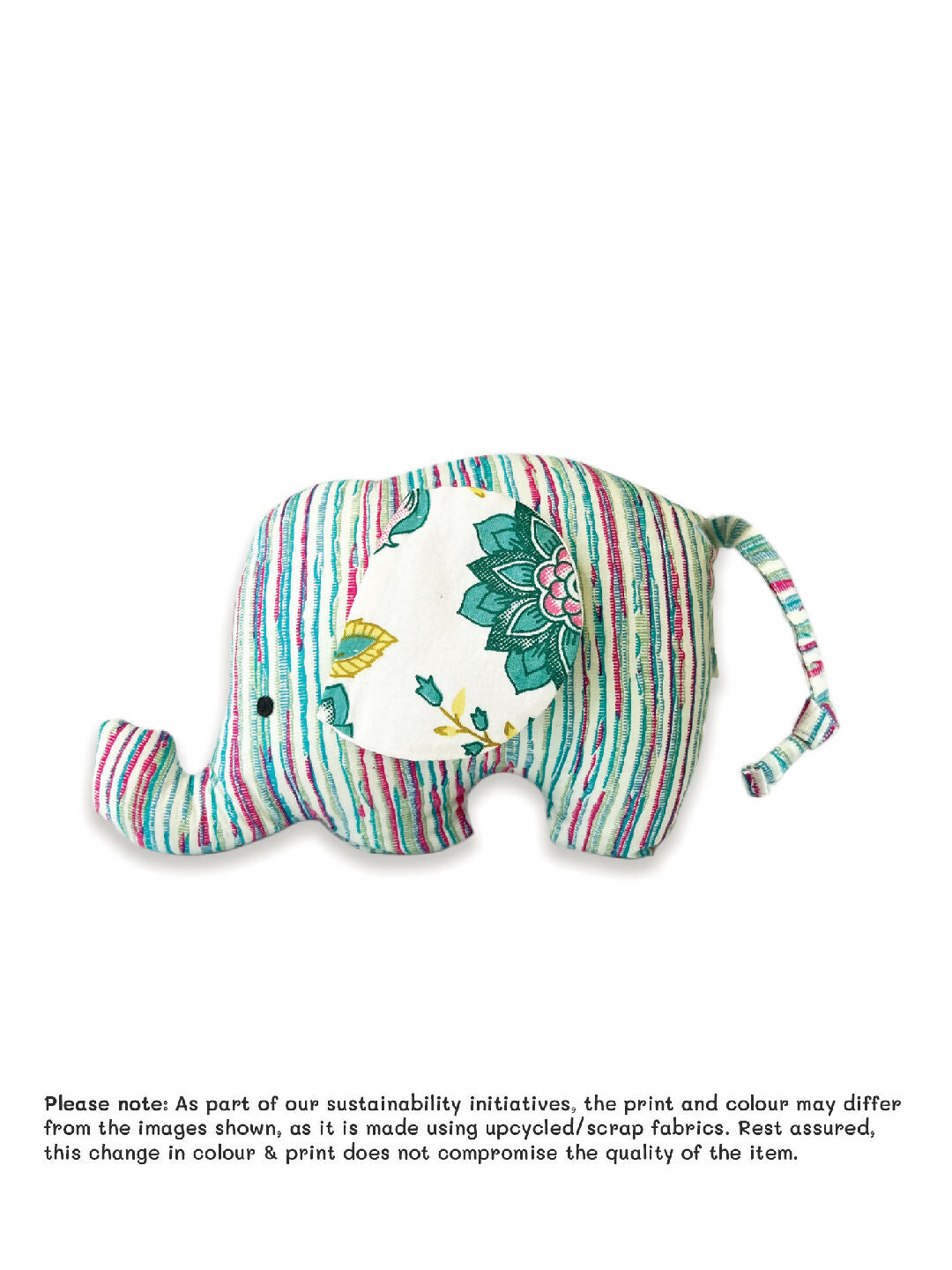 Sustainable Plush/Soft Toy for Baby Boys, Girls and Kids - Elephant