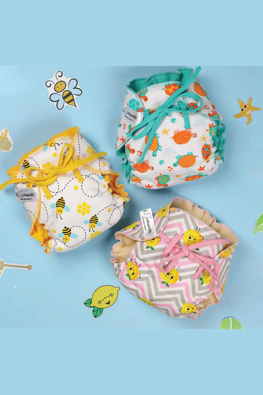 Langot / Nappies for Newborn Babies