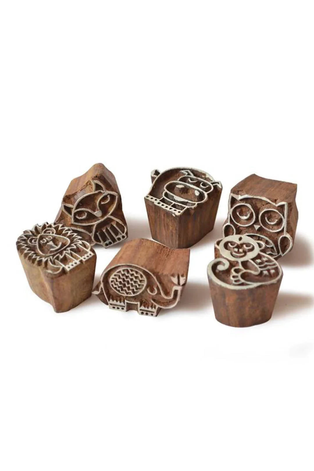 Wooden Stamps Set