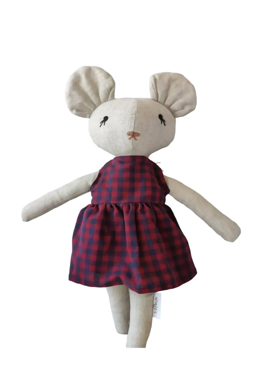 Linen Soft Toy Doll - 15 inches